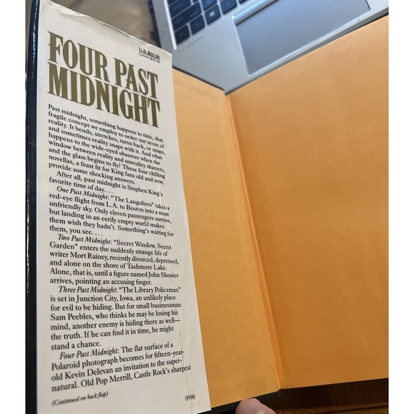 Steven King: "Four Past Midnight" Hardback 763 Pages 1990 1st edition - Picture 2 of 5
